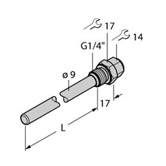 温度传感器附件 THW-6-G1/4-A4-L150
