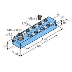 8端口分线盒 8MBM8-3N2