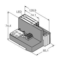 HF/UHF接口 TI-BL20-PG-EN-IP-4