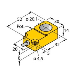 电感式传感器 BI20R-Q14-LU