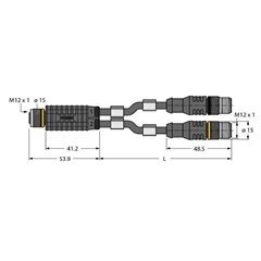 2相接线盒 VBRK4.4-2RSC4T-0，3/0，3/TXL