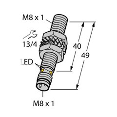 电感式传感器 BI1，5-EG08-AN6X-V1131