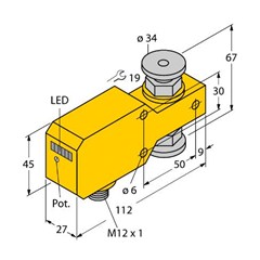 插入式流量传感器 FCI-34D10A4P-ARX-H1140