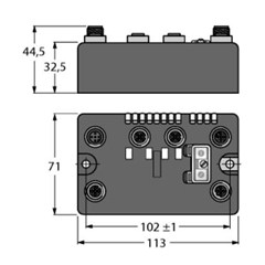 现场总线I/O模块 BLCCO-2M12MT-4DO-2A-P