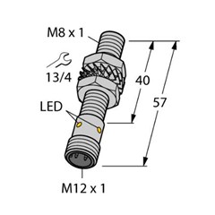 电感式传感器 BI1，5-EG08-AP6X-H1341