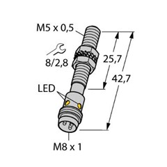 电感式传感器 BI1-EG05-AN6X-V1331