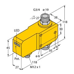 流量传感器 FCI-D20A4P-ARX-H1140