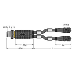 2相接线盒 VBRS4.4-2PKG3Z-0.6/0.6/TXL