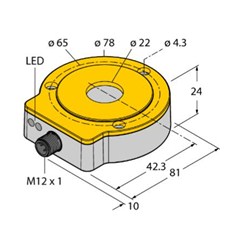 非接触式编码器 RI360P0-QR24M0-0008X2-H1181