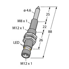 磁感应接近传感器 NIMFE-M12/4.6L88-UN6X-H1141
