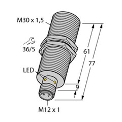 电感式传感器 BI10NF-EM30HE-AN6X2-H1141