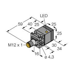 电感式传感器 BI10U-CA25-AP6X2- H1141