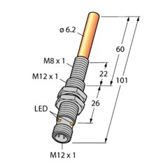 磁感应接近传感器 NIMFE-EM12/6.2L101-UP6X-H1141/S1182