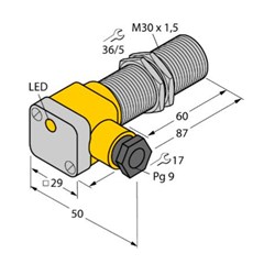 电感式传感器 BI10U-EG30SK-AN6X