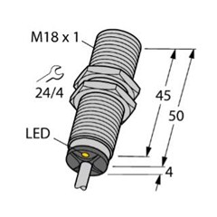 电感式传感器 BI10U-M18-AP6X