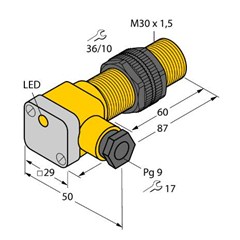 电感式传感器 BI10U-P30SK-AP6X