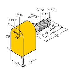 流量传感器 FCS-GL1/2A2P-VRX/230VAC/A