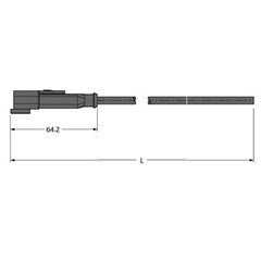 阀连接器 DT04-2PG-A-2/TXL