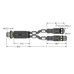 2相接线盒 VB-IO-LINK-CLASS-B-POWER-0.3/0.3/TXL