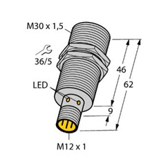 电感式传感器 BI15-M30-VP6X-H1141