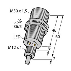 电感式传感器 BI15U-EM30WD-AN6X