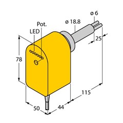 流量传感器 FCS-HA2P-VRX/230VAC/AL115