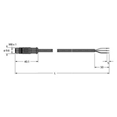 执行器和传感器线缆 HT-SSP3-10/S2430