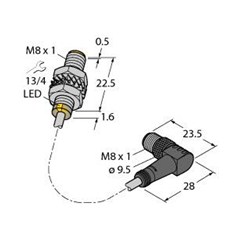 电感式传感器 BI2-M08K-AN6X-0.2-PSW3M