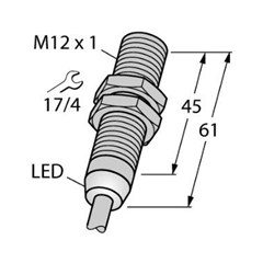 电感式传感器 BI2-M12-AP6X/S120