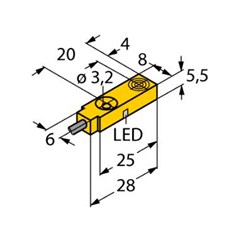 电感式传感器 BI2-Q5.5-AN6X