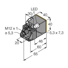 电感式传感器 BI20U-QV40-AP6X2-H1141