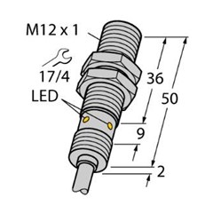 电感式传感器 BI4U-EM12WD-AN6X