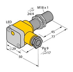 电感式传感器 BI5-G18SK-AN6X