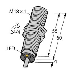 电感式传感器 BI5-M18-AZ3X