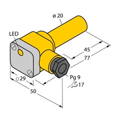 电感式传感器 BI5U-K20SK-AP6X