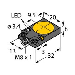 电感式传感器 BI5U-Q08-AP6X2-V2131