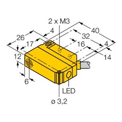 电感式传感器 BI5U-Q12-AN6X2