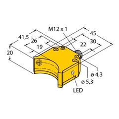 电感式传感器 NI4-DS20-2AP6X2-H1141