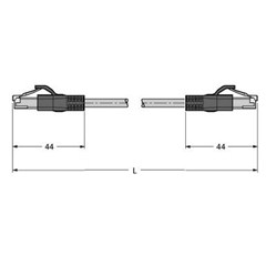 工业以太网线 RJ45S-RJ45S-4416-2M