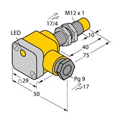 电感式传感器 NI5-G12SK-AP6X