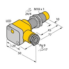 电感式传感器 NI10-G18SK-AN6X