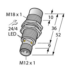 电感式传感器 NI12U-MT18-AP6X-H1141