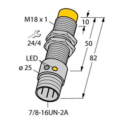 电感式传感器 NI12U-G18-ADZ30X2-B1331