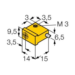 电感式传感器 NI2-Q9.5-AP6/S34