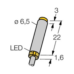 电感式传感器 NI3-EH6.5K-AN6X